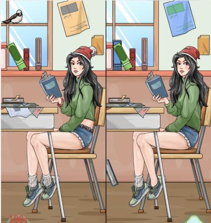  《疯狂梗传》美女找不同50如何通关