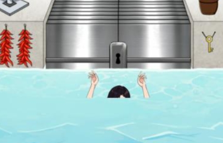 《想不到鸭》少女落水怎么通关
