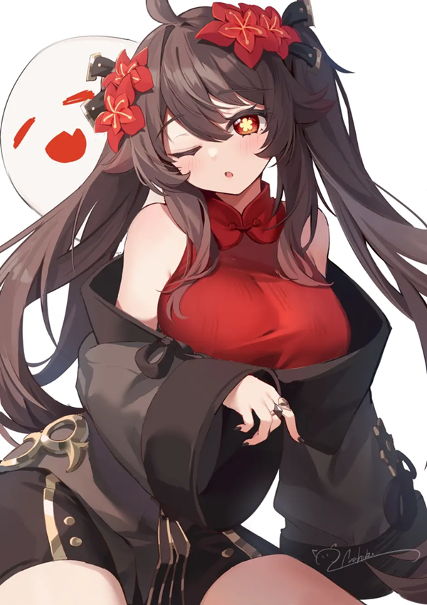 《原神》胡桃福利壁纸高清无水印分享