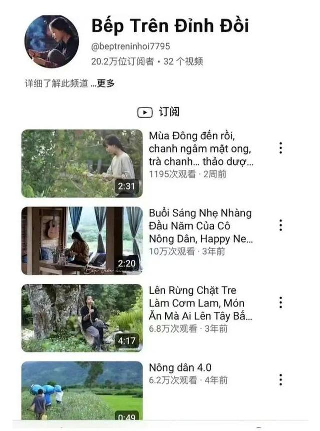 越南模仿李子柒的博主也停更了三年，网友：她连停更都模仿