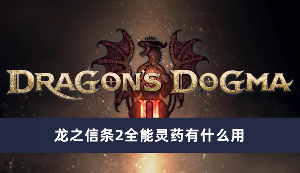 《龙之信条2》全能灵药有什么作用