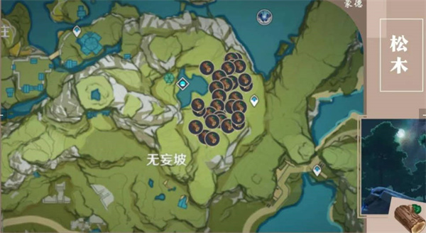原神木材分布地点在哪里（原神木材分布位置地点最新攻略）