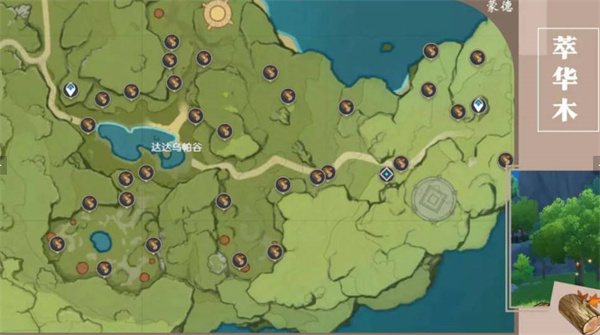 原神木材分布地点在哪里（原神木材分布位置地点最新攻略）