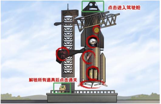 《玩梗高手》星际火箭发射通关攻略
