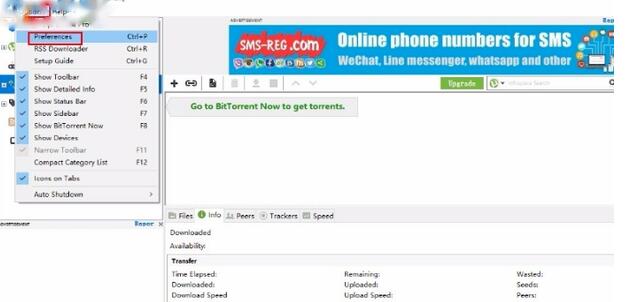 《μTorrent》如何设置中文
