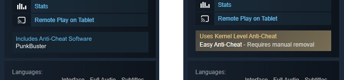 V社发布Steam新规：要求开发者在页面注明内核级反作弊工具使用情况