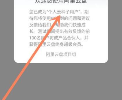 阿里云盘怎么用邀请码登录