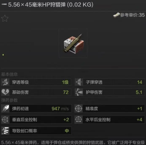《暗区突围》HP子弹怎么样
