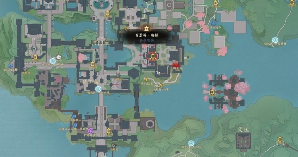 《诛仙世界》河阳城百景游观景点位置详解